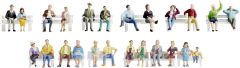 NOC16130 - set de 24 Figurines assises