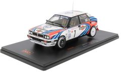 IXO24RAL012B - Voiture du Rallye de Monte Carlo 1990 N°7 - LANCIA Delta Integrale 16V