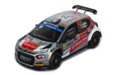 IXORAM844 - Voiture du rallye de Monte Carlo 2022 N°24 - CITROEN C3 RALLY2