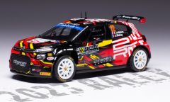 IXORAM888.22 - Voiture rallye de Monte Carlo 2023 N°22 - CITROEN C3