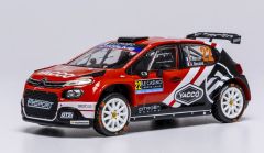 IXORAM975A.22 - Voiture du rallye de Monte Carlo 2025 pilotée par Yohan ROSSEL - CITROËN C3 Rally2 #22