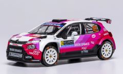 IXORAM976.22 - Voiture du rallye de Monte Carlo 2025 pilotée par Sarah RUMEAU - CITROËN C3 Rally2 #42
