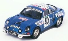 TRORRFR14 - Voiture du rallye de Bandama 1974 pilotée par Shekhar MEHTA - Limité à 150 pièces - RENAULT-ALPINE A110 #43