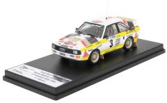 TRORRSE22 - Voiture du rallye de Suède 1985 N°4 – limitée à 150 pièces – AUSI sport quattro