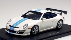 SPAS0716 - Voiture de 2006 couleur blanche et bleu – RUF RGT