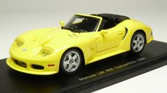 SPAS0787 - Voiture cabriolet de 1996 couleur jaune – MARCOS LM500
