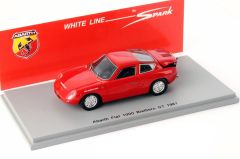 SPAS1301 - Voiture de 1961 couleur rouge - FIAT Abarth 1000 Bialbero GT