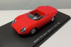 SPAS1319 - Voiture de 1965 couleur rouge - ABARTH Fiat Sport Spider OT 1600