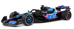 SOL1811003 - Voiture F1 de 2024 couluer bleu pilotée par Esteban OCON - ALPINE A524 Présentation