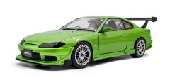 SOL1812203 - Voiture de 1999 couleur verte - Solido Works - NISSAN Silvia S15 SPEC-R Aero