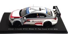 SPAS2460 - Voiture du R1 Paul Richard WTCC 2014 N°1 - CITROEN C-Elysee Total