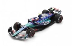 SPAS9548 - Voiture du GP de Las Vegas 2024 pilotée par Yuki TSUNODA - VISA Cash APP RB VCARB01 #22