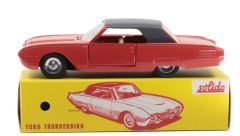 SOL1001281 - Voiture cabriolet de couleur Rouge - FORD Thunderbird - 1963