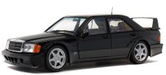 SOL1801001 - Voiture de couleur Noire - MERCEDES 190 EVO II - 1990