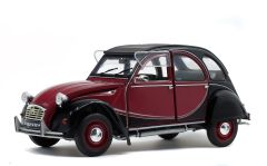 SOL1805013 - Voiture de couleurs Noire et Bordeaux - CITROËN 2CV6 Charleston - 1982