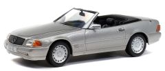 SOL4304000 - Voiture de couleur grise - MERCEDES 500SL - 1989