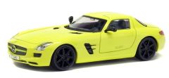 SOL4401100 - Voiture de couleur jaune - MERCEDES SLS AMG - 2010