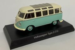 SOL6400200 - Véhicule de couleurs bleu et crème - VOLKSWAGEN Type 2 T1 - 1960