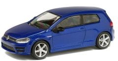 SOL6400800 - Voiture de couleur Bleue - VW Golf 7R - 2015