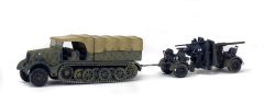 SOL7200202 - Véhicule Militaire Allemagne 1945 - FAMO SD.KFZ. 9 avec FLAK 36/37 88MM