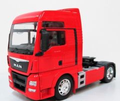 WEL32650RO/42 - Camion 4x2 solo MAN TGX de couleur rouge