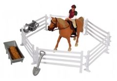 KID640073 - Pack équestre avec cheval personnage et accessoires