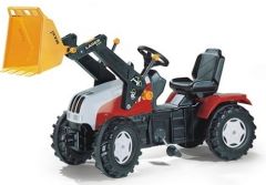 ROL048311 - STEYR CVT 170 à pédales avec chargeur - de 3 ans à 7 ans