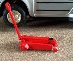 WM089R - Cric de voiture en miniature de couleur Rouge