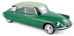 NOREV181480 - Voiture CITROEN DS 19 1956 Vert Printemps & Champagne