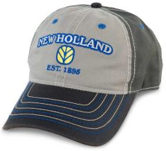 NHDP301 - Casquette NEW HOLLAND bleue et grise