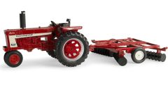 ERT14997 - Tracteur INTERNATIONAL HARVESTER row crop Hydro 666 avec déchaumeur