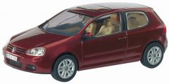 SCH04682 - Voiture sportive VOLKSWAGEN Golf 5 de couleur rouge éditée à 1000 pièces