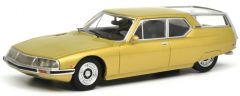 SCH212 - Voiture break CITROEN SM de couleur or métallisée éditée à 500 pièces modèle en résine