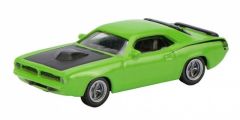 SCH26123 - Voiture Barracuda verte PLYMOUTH