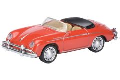 SCH26277 - Voiture de type cabriolet PORSCHE 356 A Speedster rouge