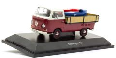 SCH3338 - Utilitaire VOLKSWAGEN T2 pick-up  avec deux caisses à savons édité à 1000 pièces