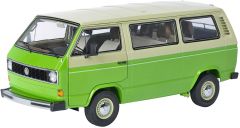 SCH380 - Mini bus VOLKSWAGEN T3 couleur vert à toit crème