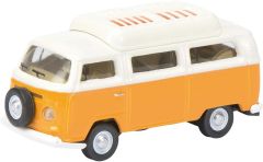SCH62690 - Camping car VOLKSWAGEN T2A de couleur orange et blanc