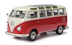 SCH7852 - Bus de couleur Rouge et Beige - VOLKSWAGEN T1B Samba