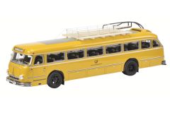 SCH8935 - Autocar de la Deutsche Post MAGIRUS DEUTZ O6500 édité à 1000 pièces modèle en résine