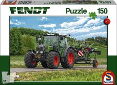 SCM56257 - Puzzle de 150 Pièces Dimensions: 43x29 cm -Tracteur avec faneuse FENDT 211 Vario