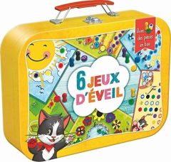 SCM88212 - Jeux de société pour les 3-5 ans - 6 Jeux d'éveil
