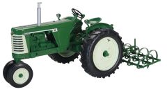 SCT715 - Tracteur OLIVER 660 row crop avec herse