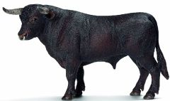 SHL13722 - Figurine de l'univers des animaux de la ferme - Taureau noir