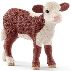 SHL13868 - Figurine de l'univers des animaux de la ferme - Veau Hereford