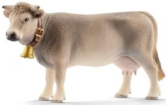 SHL13874 - Figurine de l'univers des animaux de la ferme - Vache Braunvieh