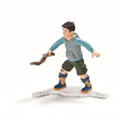 SHL13904 - Figurine SCHLEICH garçon avec une branche