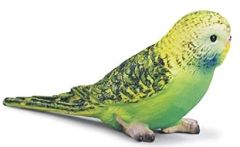 SHL14408 - Figurine de l'univers des animaux - Perruche Verte