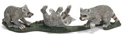 SHL14625 - Figurines de l'univers des animaux sauvages - Bébés Raton Laveur