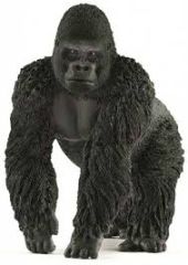 Figurine de l'univers des animaux sauvages - Gorille , mâle